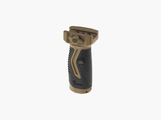 IMI Defense OVG Overmolding Vertical Grip-Tan/Black