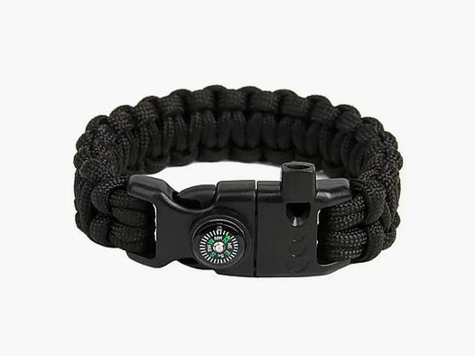 EDCX EDCX Fallschirmleinen-Armband Cobra Survival - M