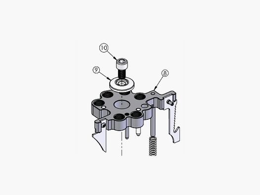 1050 / 1100 Toolhead Assembly