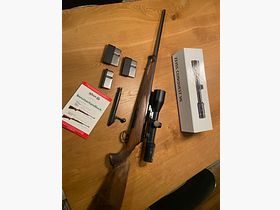 Rößler Titan 6 powtarzalny z Zeiss V6 2,5-15 x 56 Rösler Titan 6, żadna Mauser, żadna Sauer, żadna Blaser