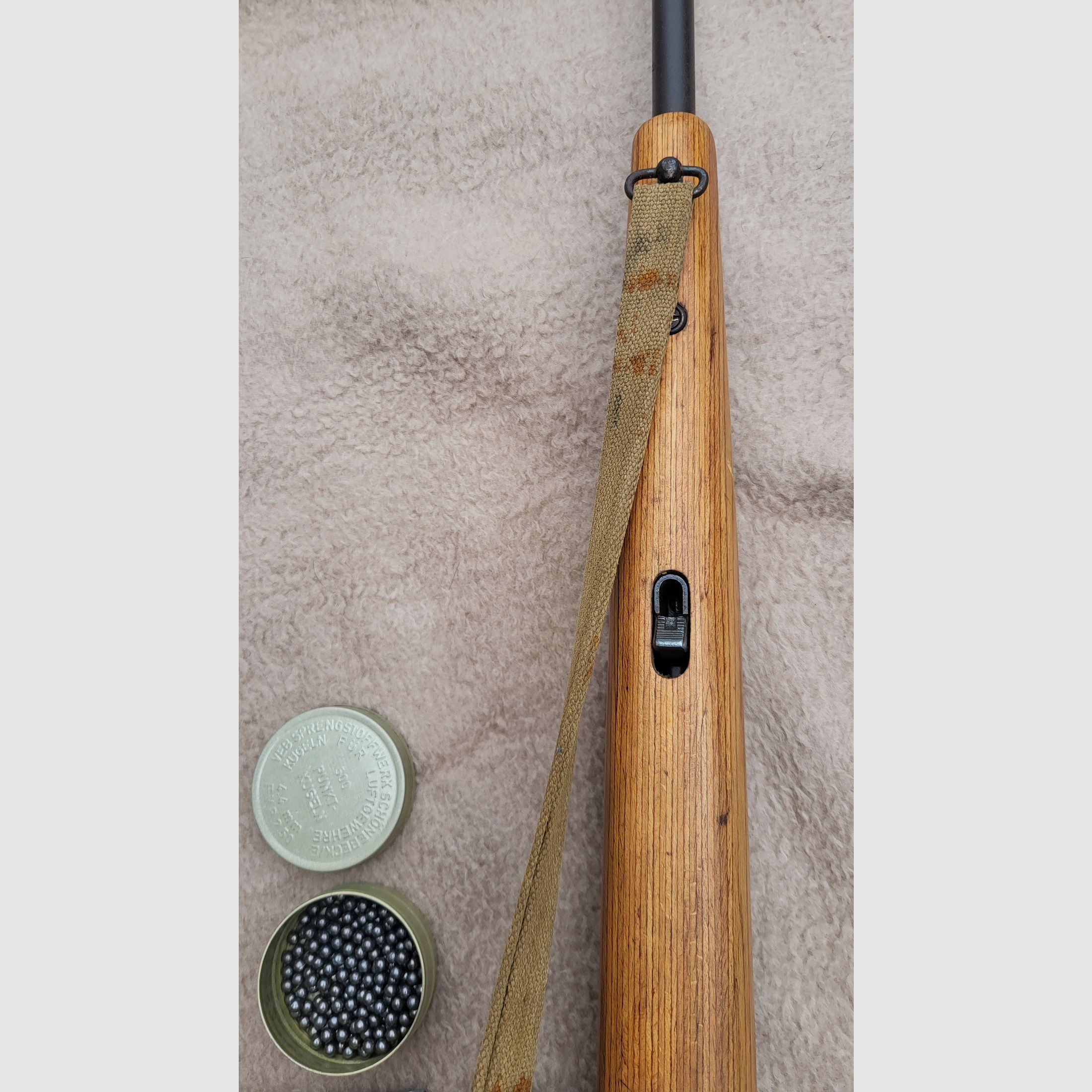 Luftgewehr mit Magazin, Modell Haenel 49a zu verk.