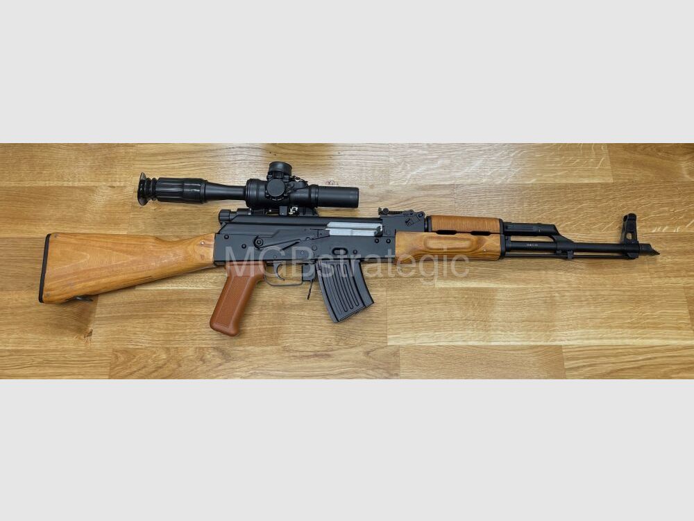 WBP Jack - carabina semiautomatica 7,62x39 - sistema AKM AK47 AK74 con calciatura in legno stratificato - il bayonetta può essere montata - Made in Poland - novità!