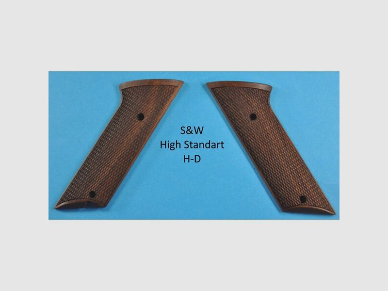 Nussbaum-Griffschalen für Pistole S&W High Standart H-D