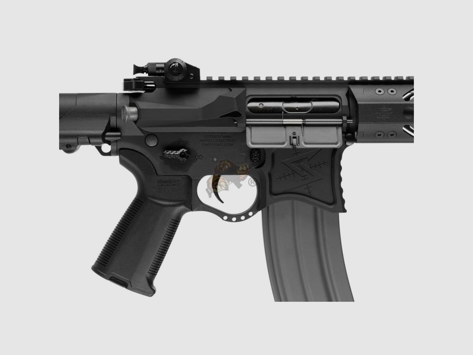 G&G Seekins Precision SBR8 SD 9 Inch ETU Airsoft S-AEG mit F-Zeichen