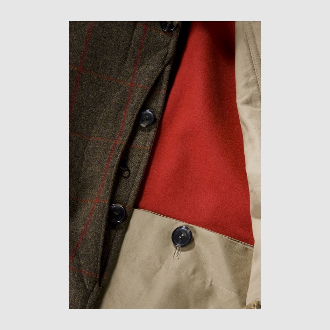 Jagdjacke Tweed, braun, Bild 2 von 4