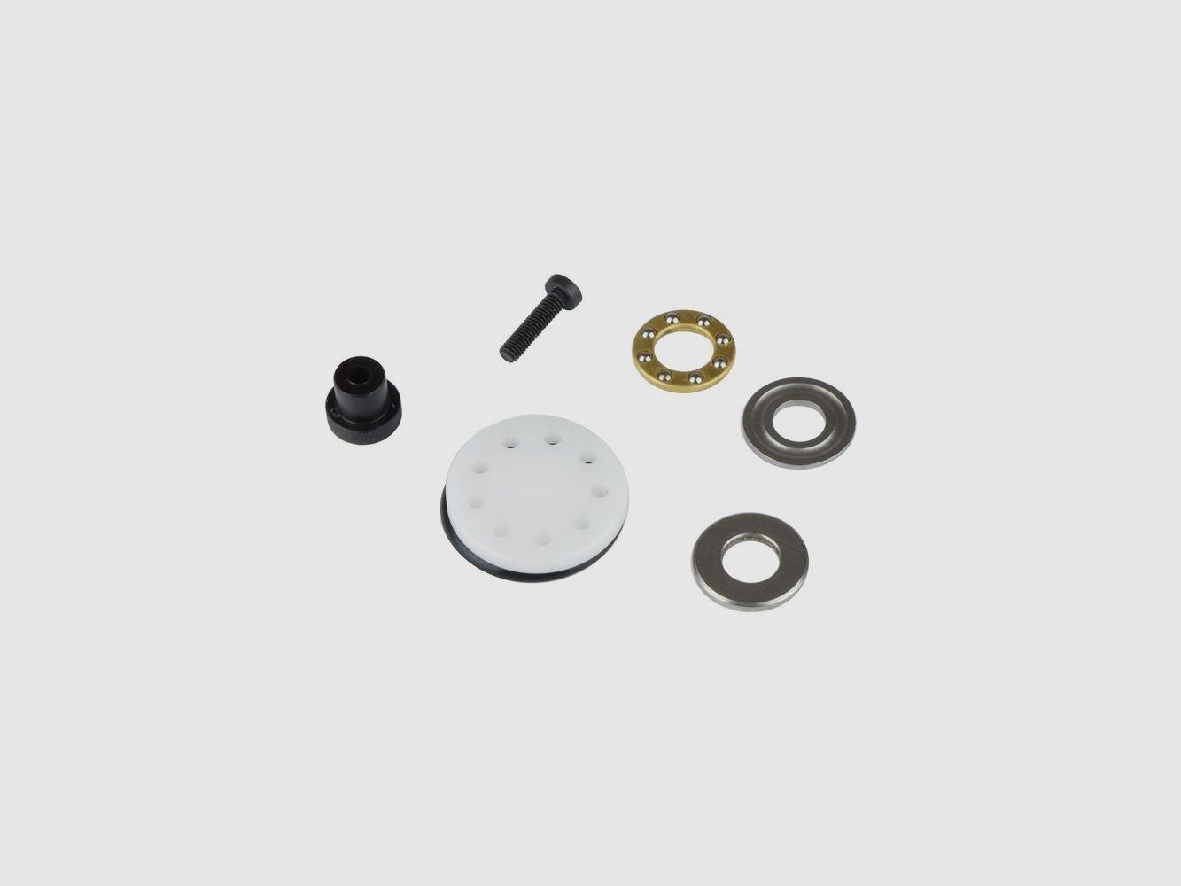 Tête de piston POM CNC Retroarms avec roulement à billes