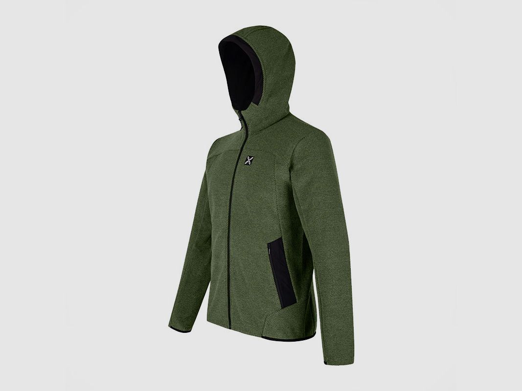 MONTURA – ARGO HOODED MAGLIA Verde Salvia, immagine 3 di 3