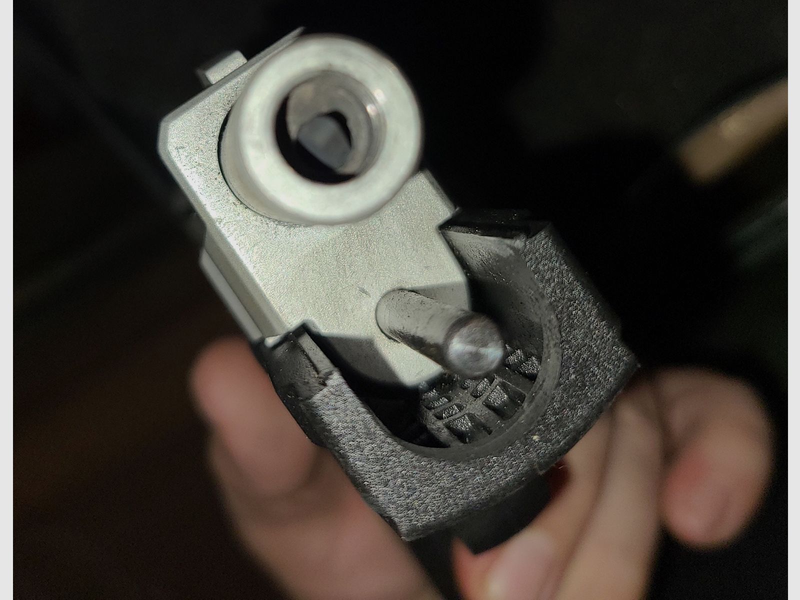 RETAY X TREME / VERCHROMT SILBER / mit Zubehör 3 MAGAZINE / mit OVP / cal. 9mm P.A.K. / PTB 1042 / SCHRECKSCHUSS GAS PISTOLE / SILVESTER / SELBSTVERTEIDIGUNG / NEUWERTIG