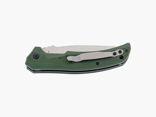 Cuchillo de bolsillo PUMA TEC con clip para cinturón, verde