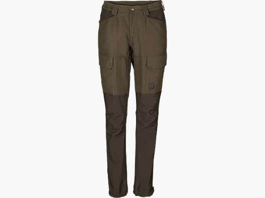 Pantalons Scandinaves Härkila Femme Vert Saule/Marron Foncé 34/32"
