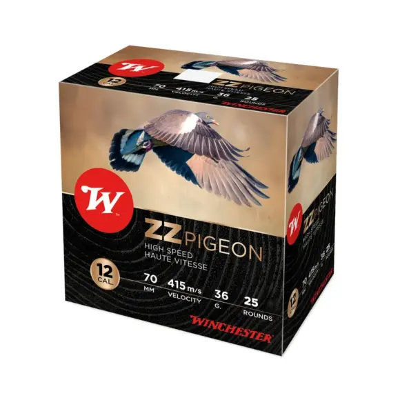 Cartouche De Chasse Winchester ZZ Pigeon Calibre 12/70