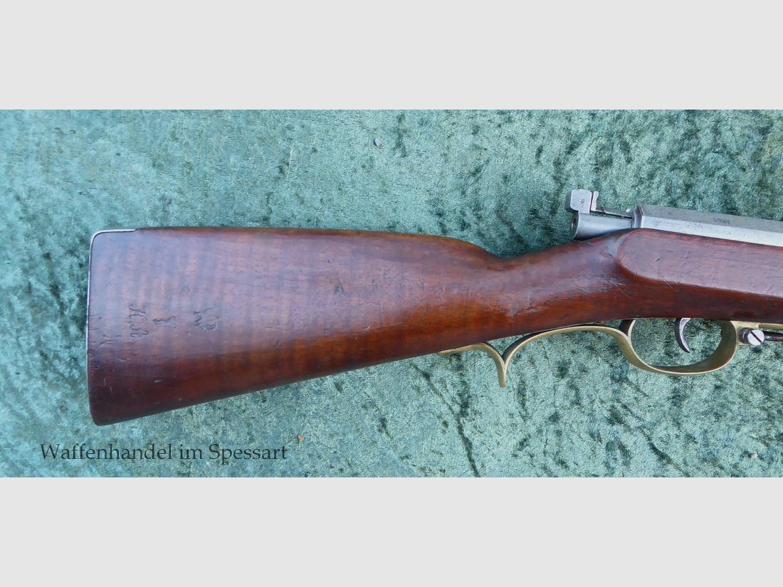 aguja de encendido fusil de infantería Mod.1862, Spandau de 1867.