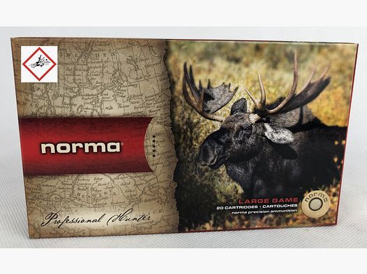 Norma Vulkan hunting cartridge cal. 7X64 170grs