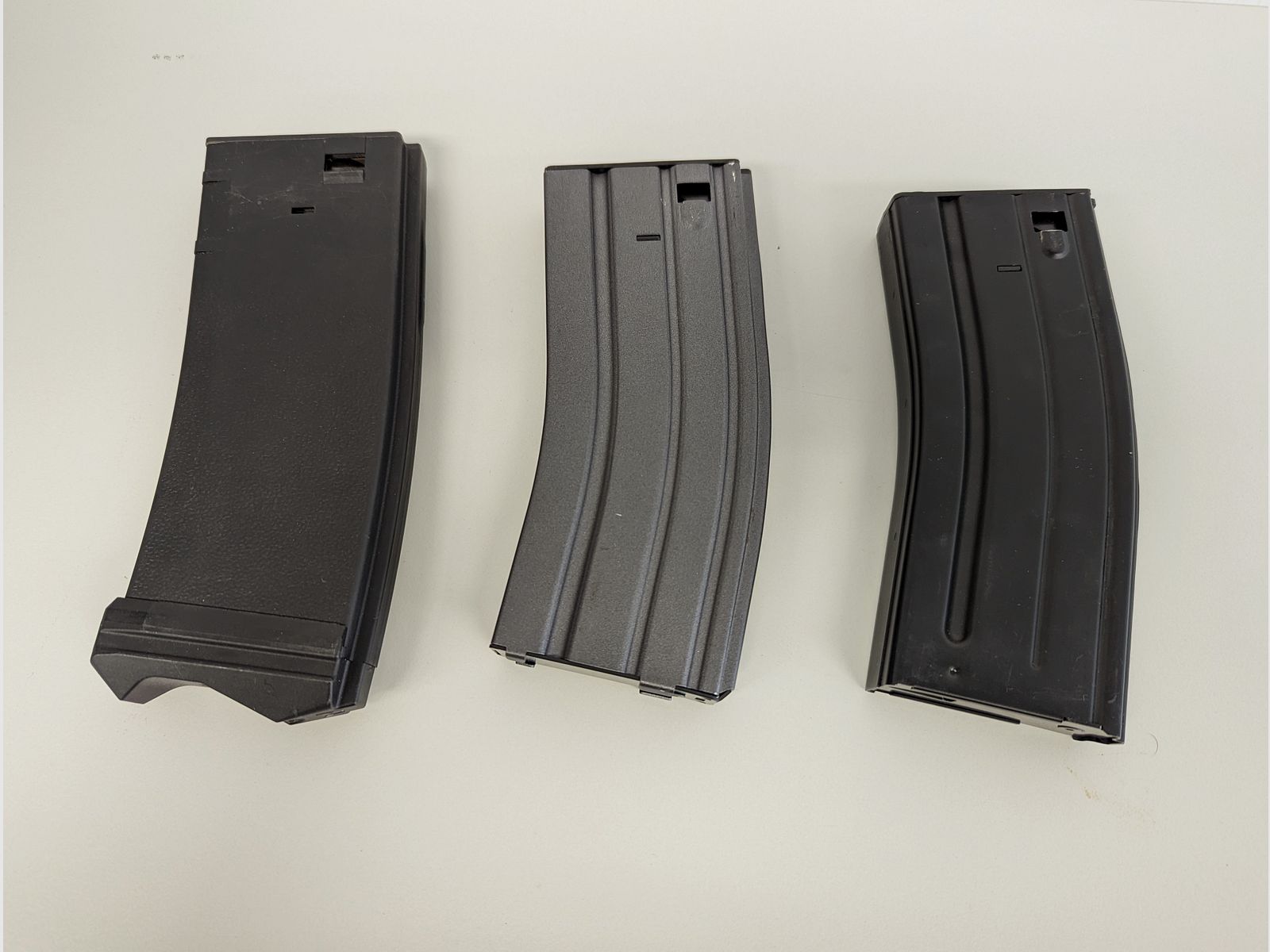 3x Airsoft Softair M4 AR15 Metall Magazin High Cap