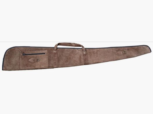 ProLoo geweerfoedraal leer/flanel extra lang 131x21 cm met afsluitbaar zijvak