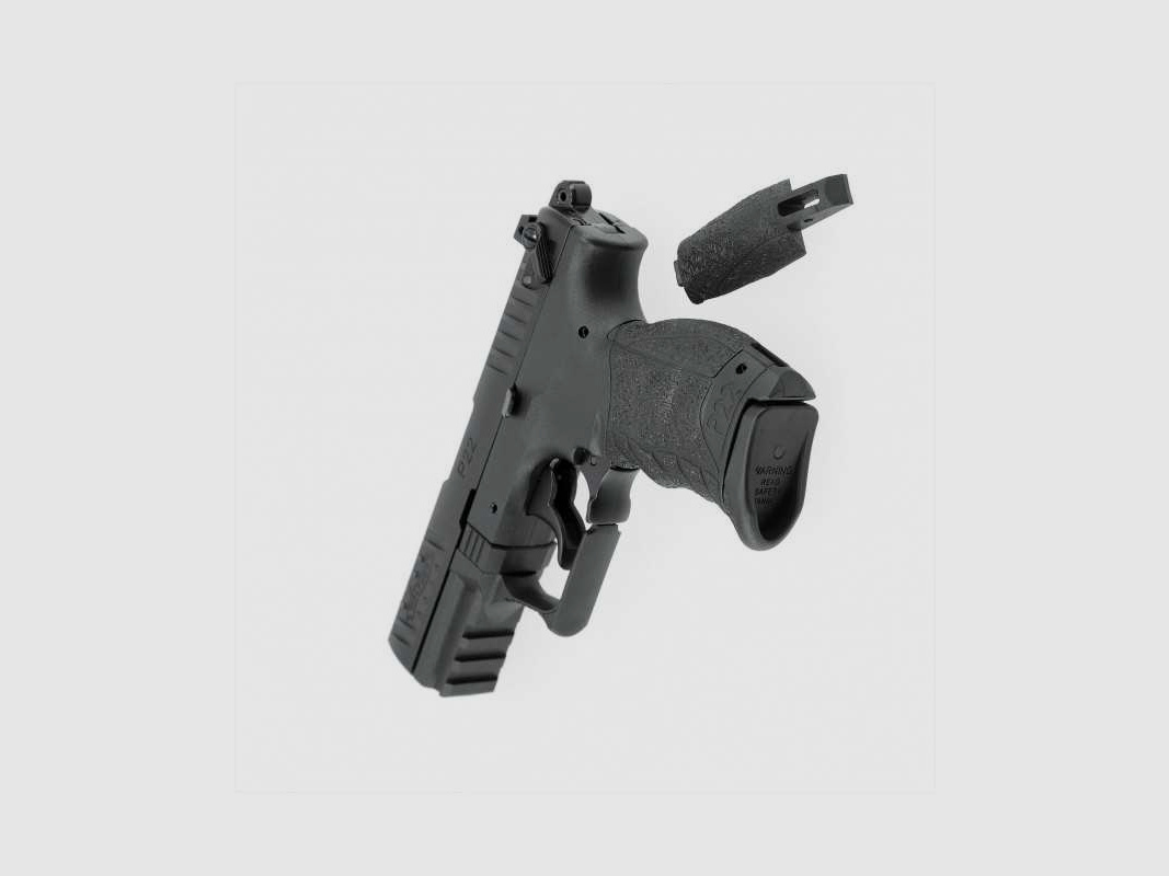 Walther P22Q 9 mm P.A.K. blank-firing pistol