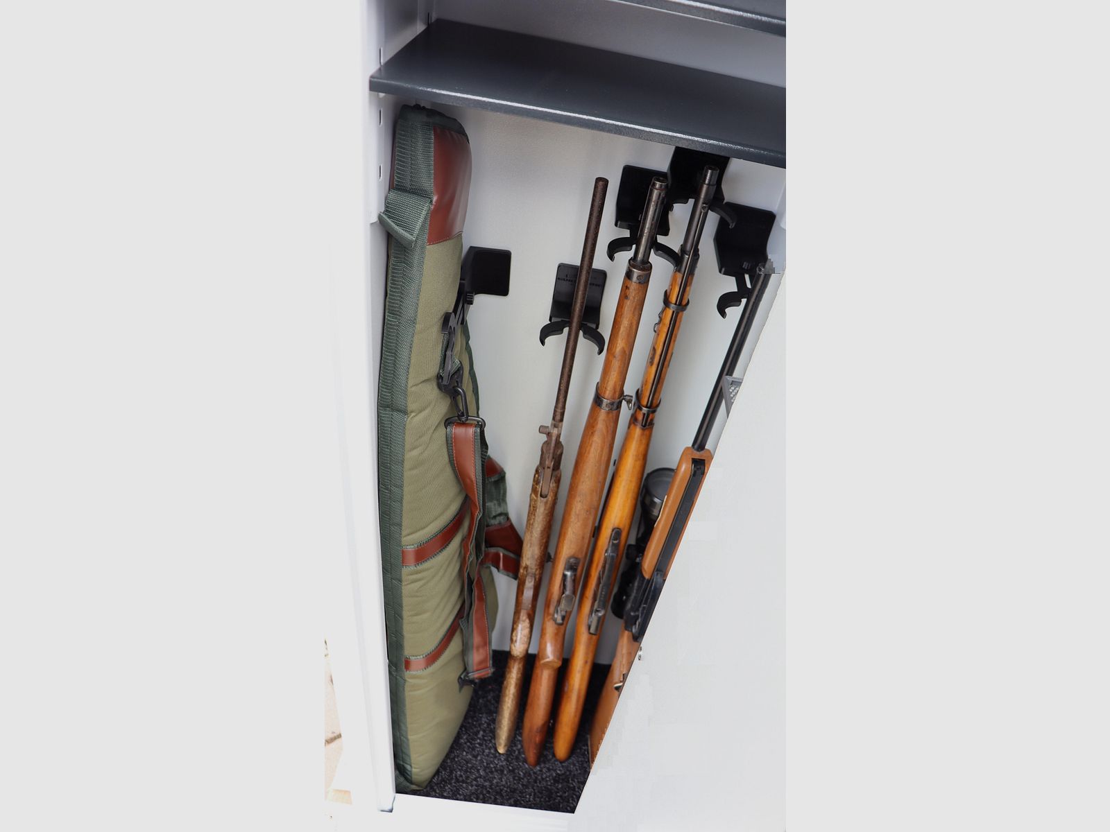 Armero HUNTER Ricke (1500x440x380) Clase 1 EN 1143-1 para hasta 9 armas largas, imagen 6 de 10