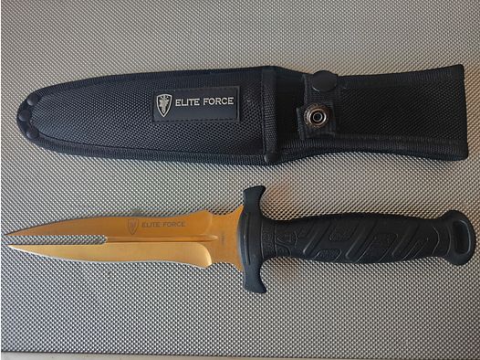 ⚠️ Achtung Sammlungs Auflösung, Vitrine Stück & Unbenutzt sowie ohne Kratzer!! Elite Force EF 711 Dolch 