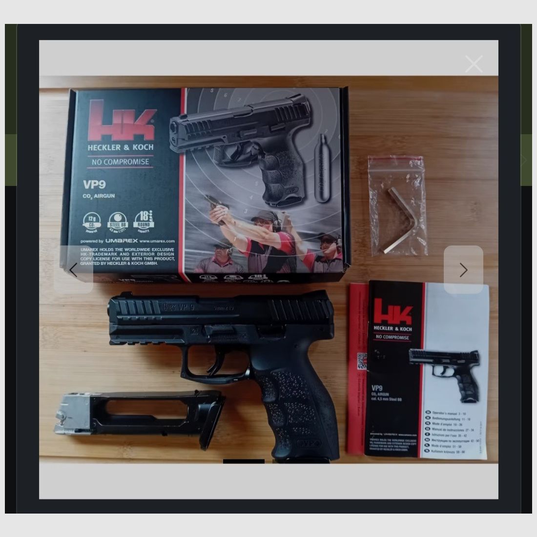 Heckler & Koch VP 9 Co2 Blowback Umarex