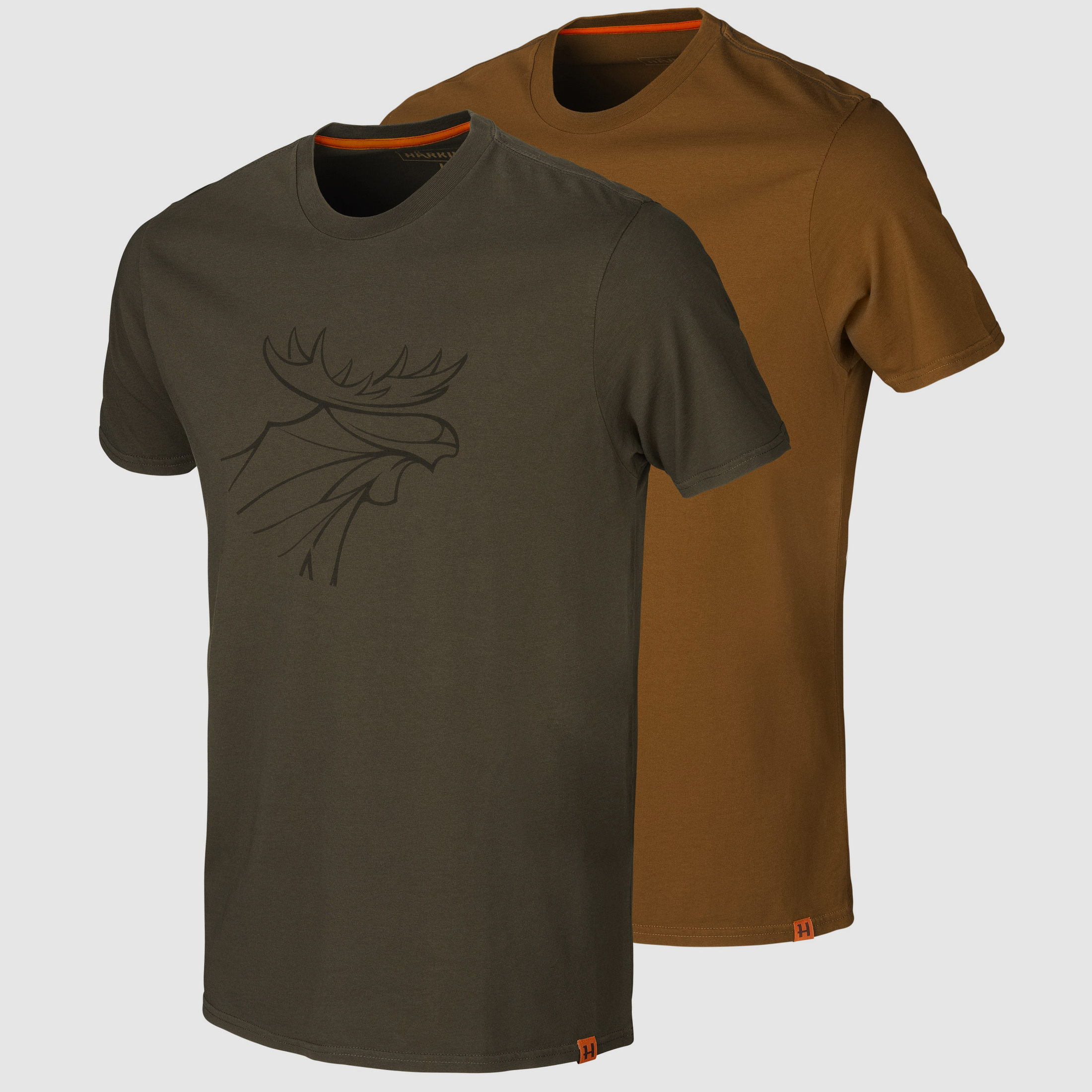 Conjunto de 2 camisetas gráficas Hrkila