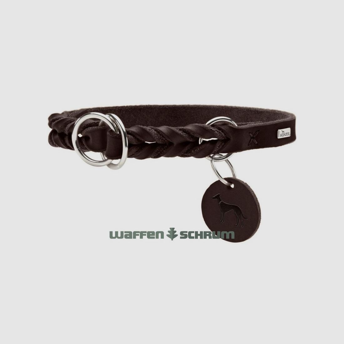 Hunter Collare da Dressage Solid Education in pelle