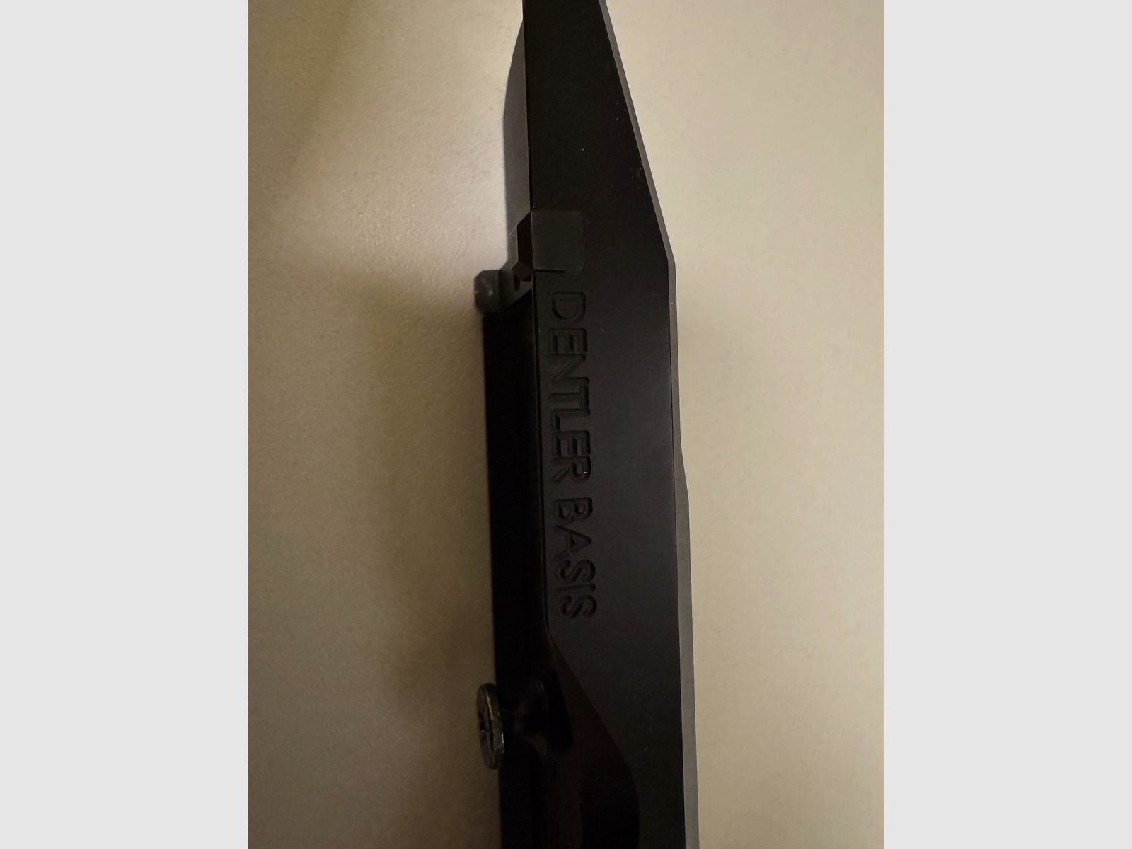 Dentler Basis voor Zeiss Innenschiene