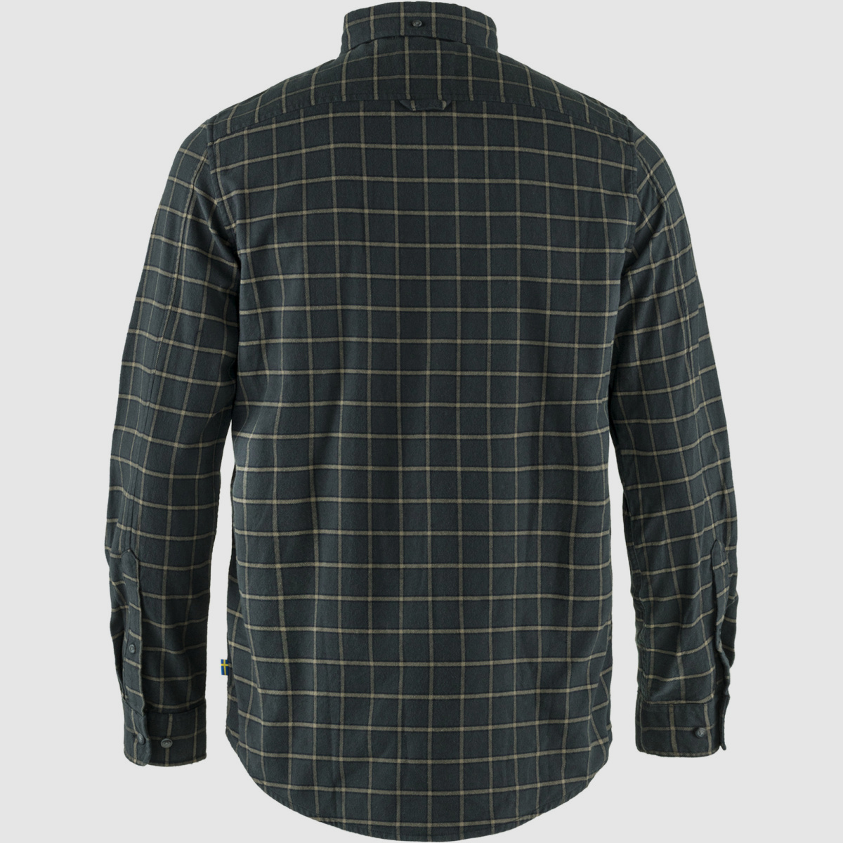 FJÄLLRÄVEN Övik Flannel Shirt M Dark Grey