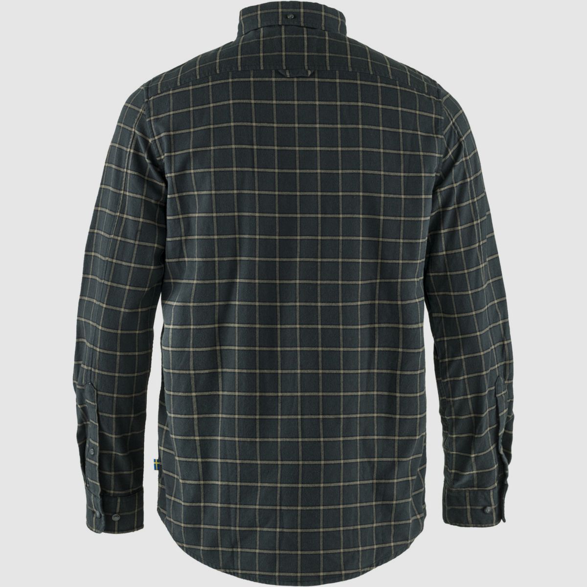 Camicia in flanella FJÄLLRÄVEN Övik M Grigio scuro