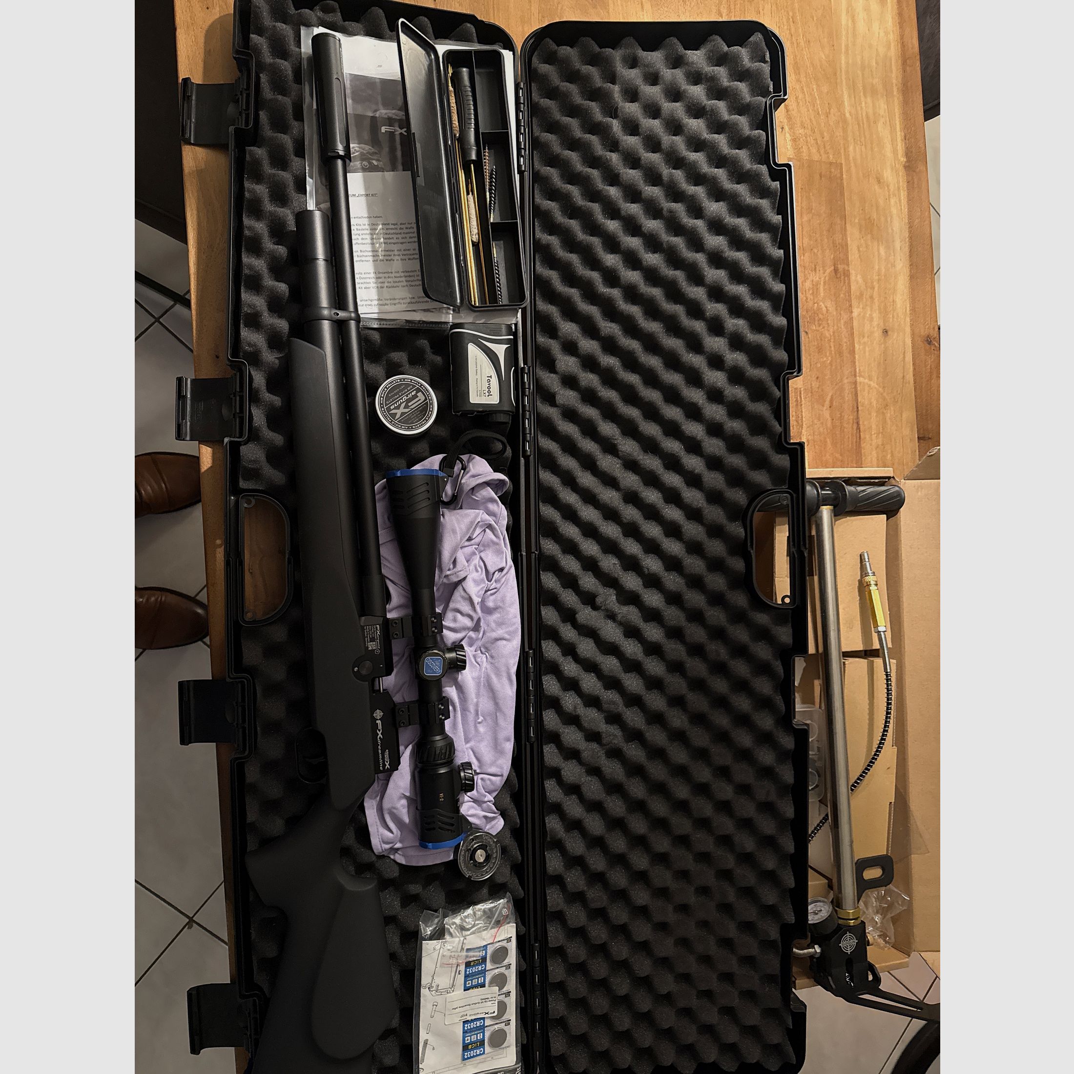 FXdreamline luchtgeweer    Super staat! Compleet met richtkijker en pomp