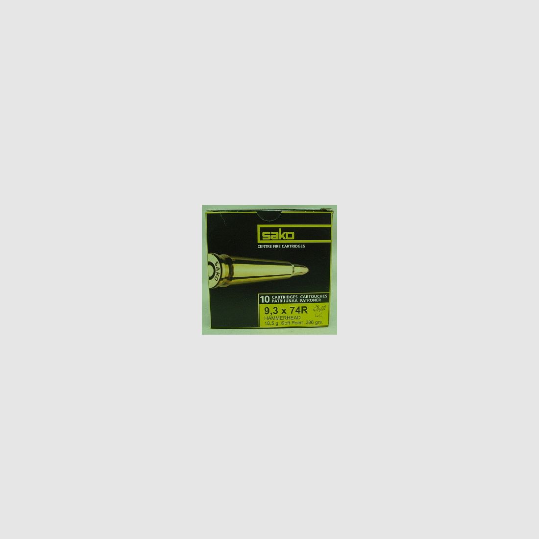 Sako 9,3x74R Hammerhead SP - 18,5g/286gr (a10) #266D#