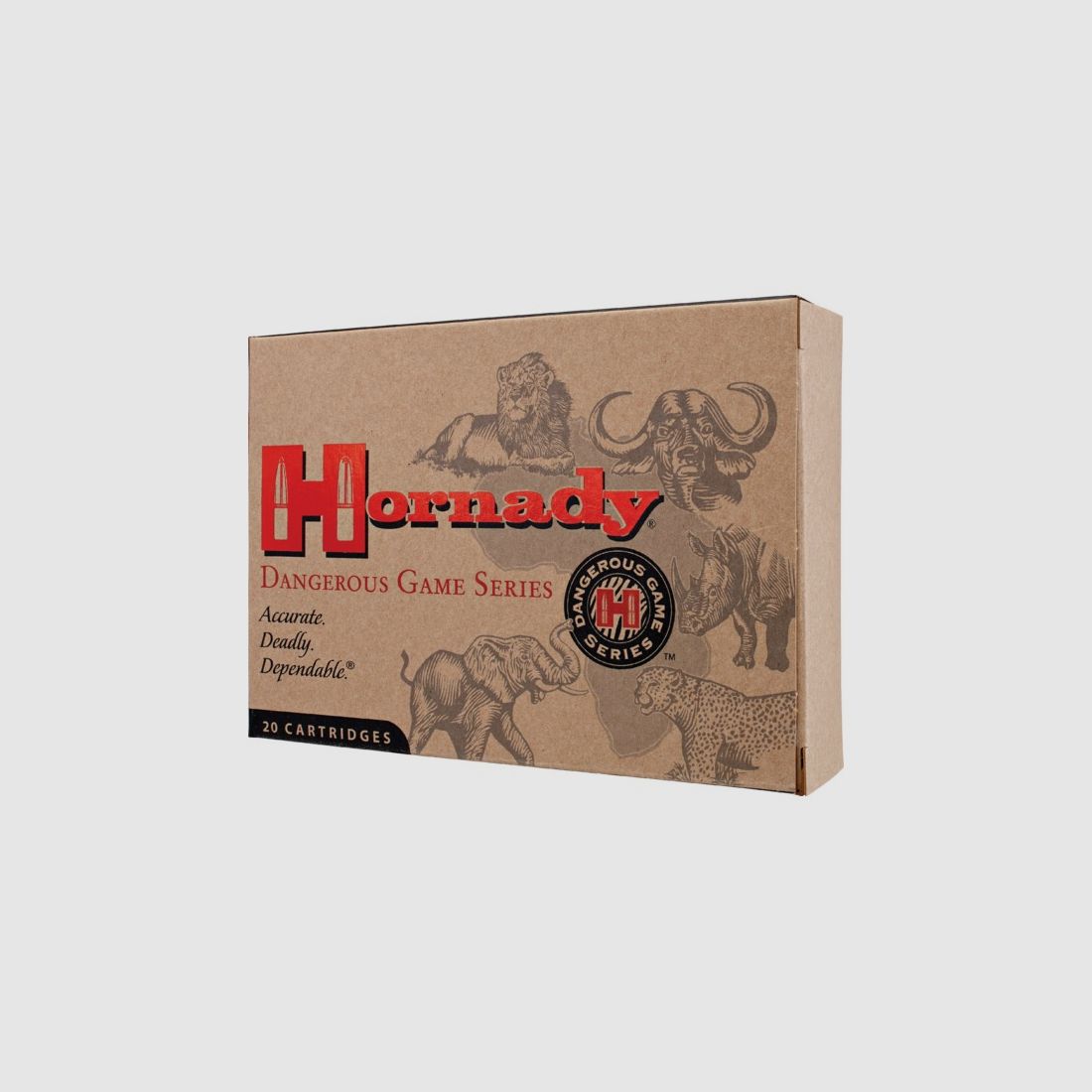 Hornady Dangerous Game Serie .450-400 400GR DGS JFN 20 Patronen