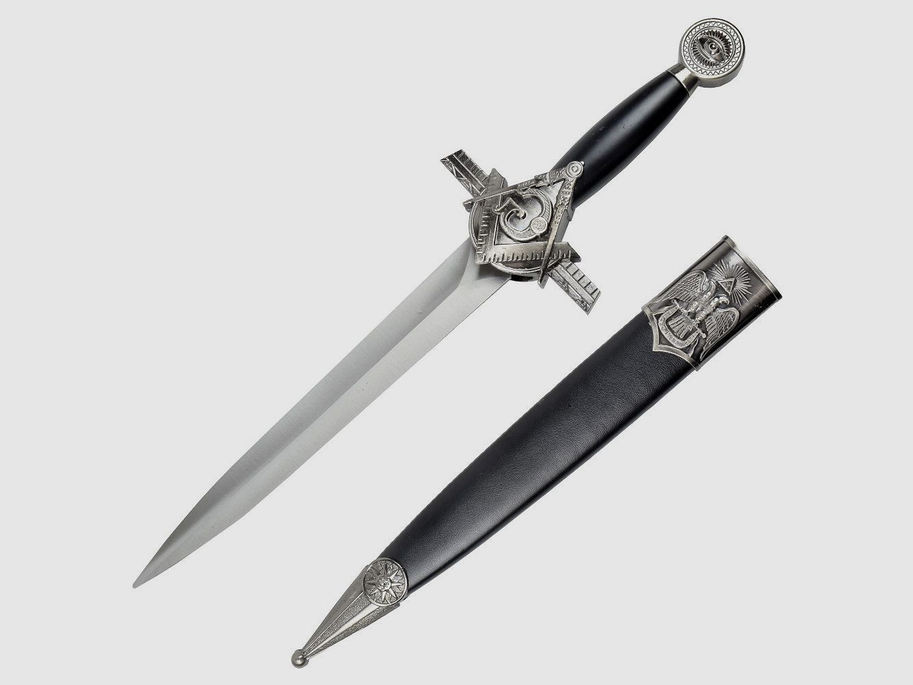 Masonic ornament decoration dagger