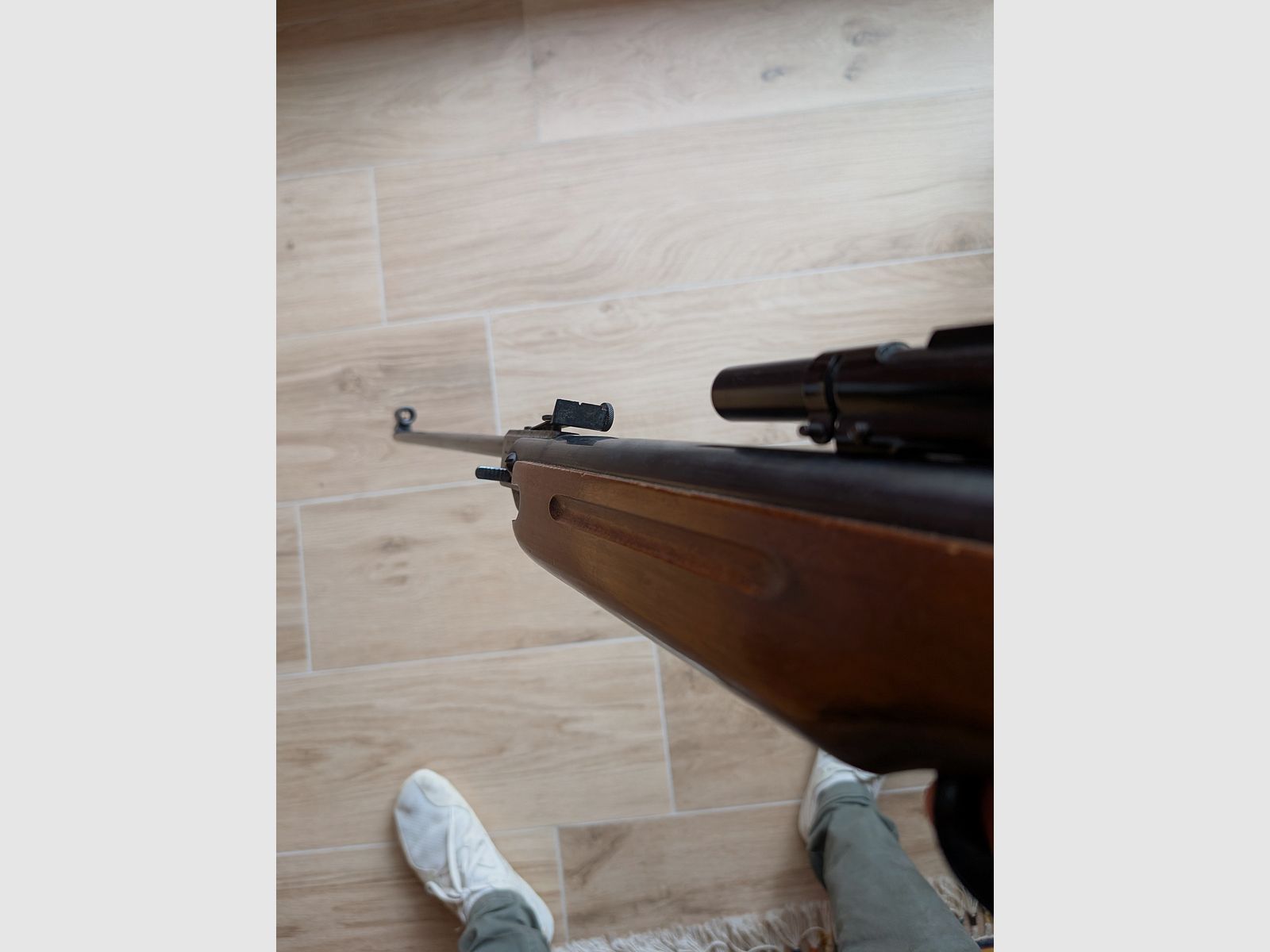 Luftgewehr - Weihrauch HW 35, Kaliber 4.5 - Erbstück, guter Zustand 