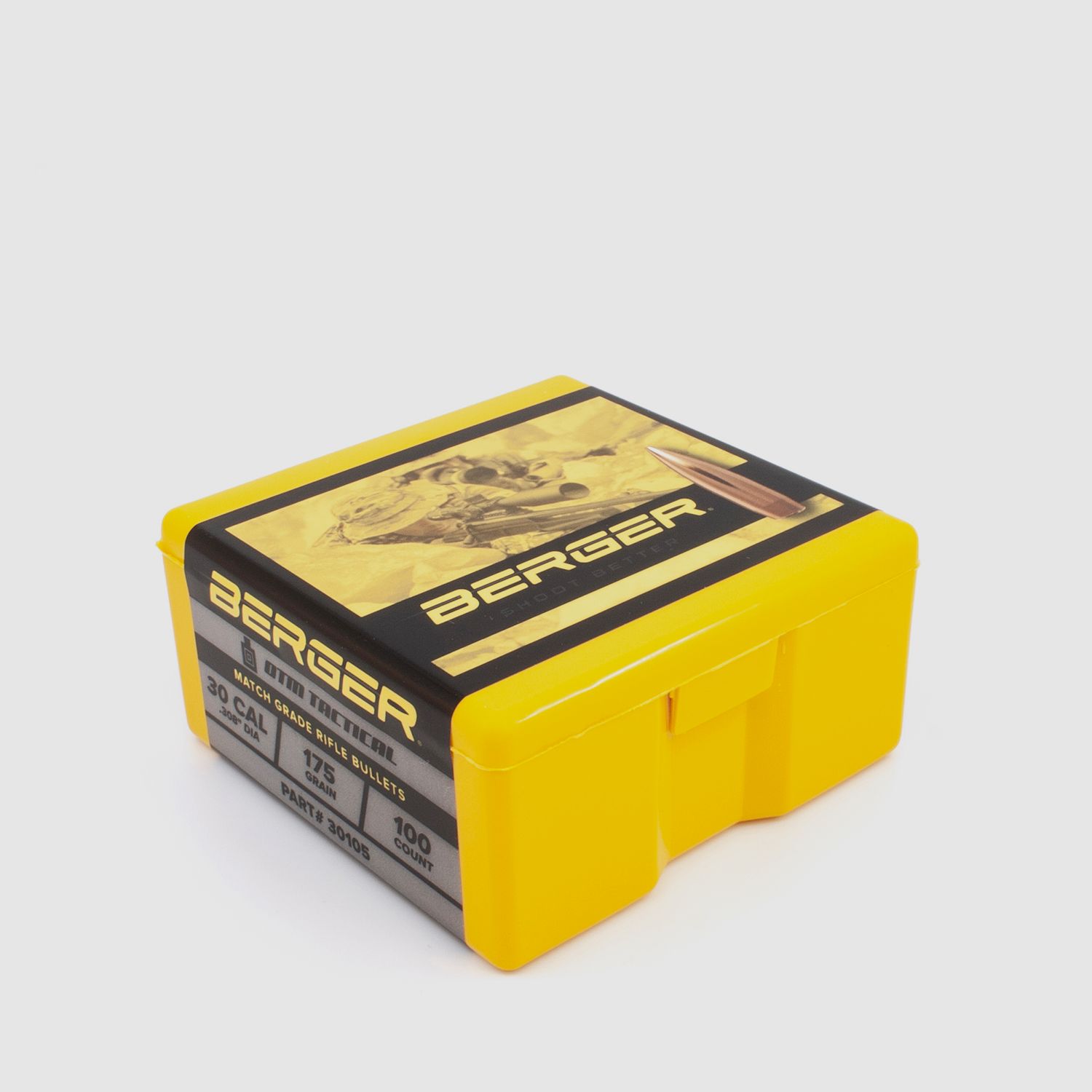 Berger Bullet .30 OTM Tactical 175GR 100 Pieces