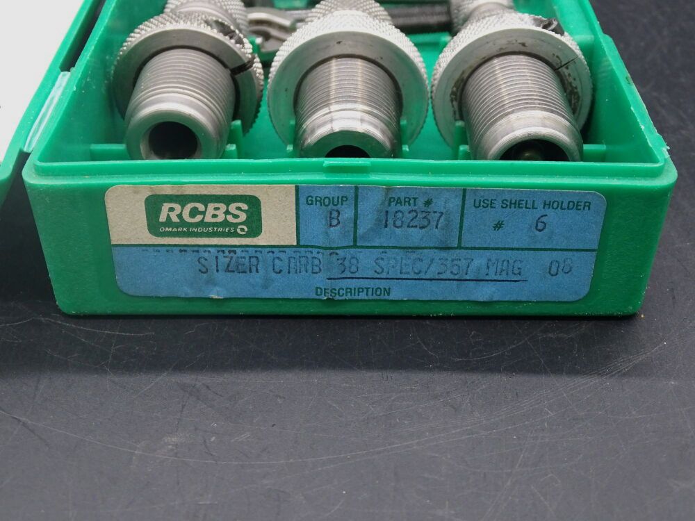 RCBS Matritzen Set # 18237 Kaliber .38 / .357