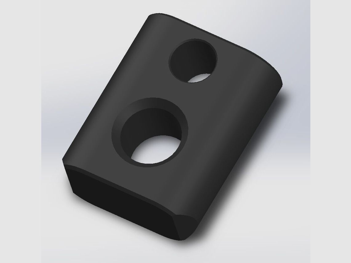 Swabian Arms GmbH K98 cleaning rod holder, new production, blued, for Mauser K98 MADE IN GERMANY by SAR, image 2 of 6