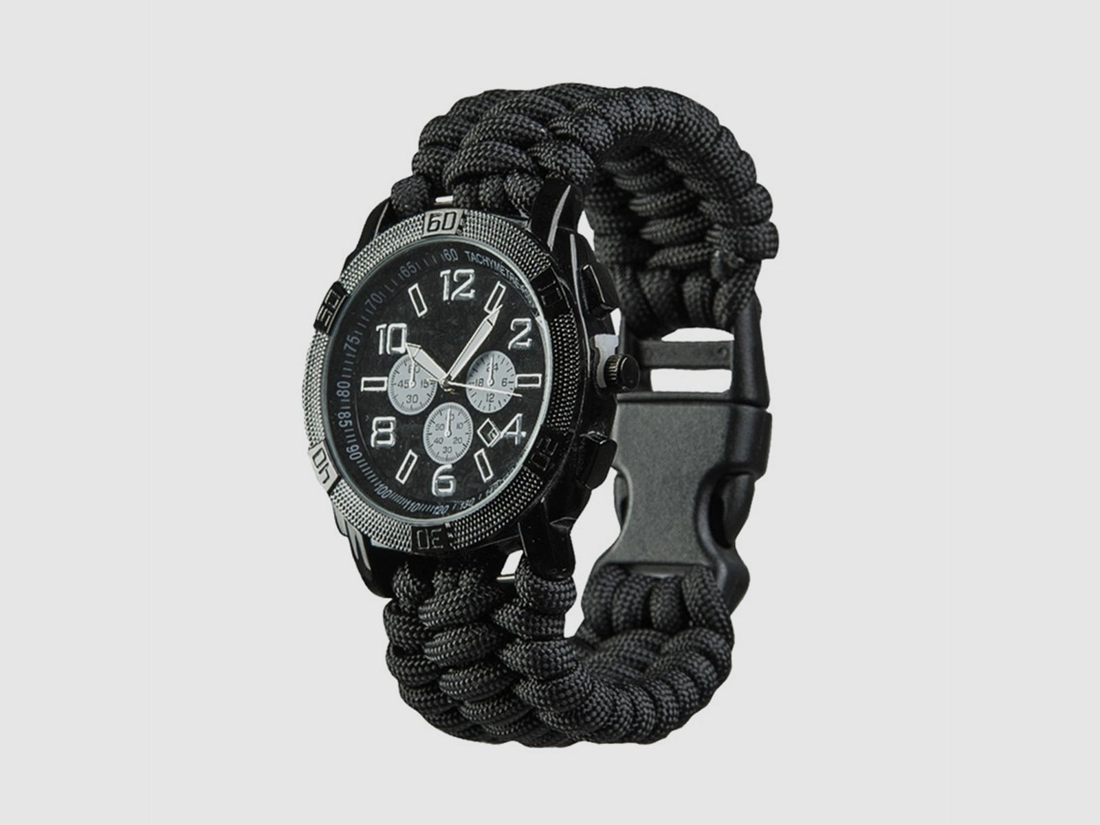 Armbanduhr Army Uhr Fallschirmleine