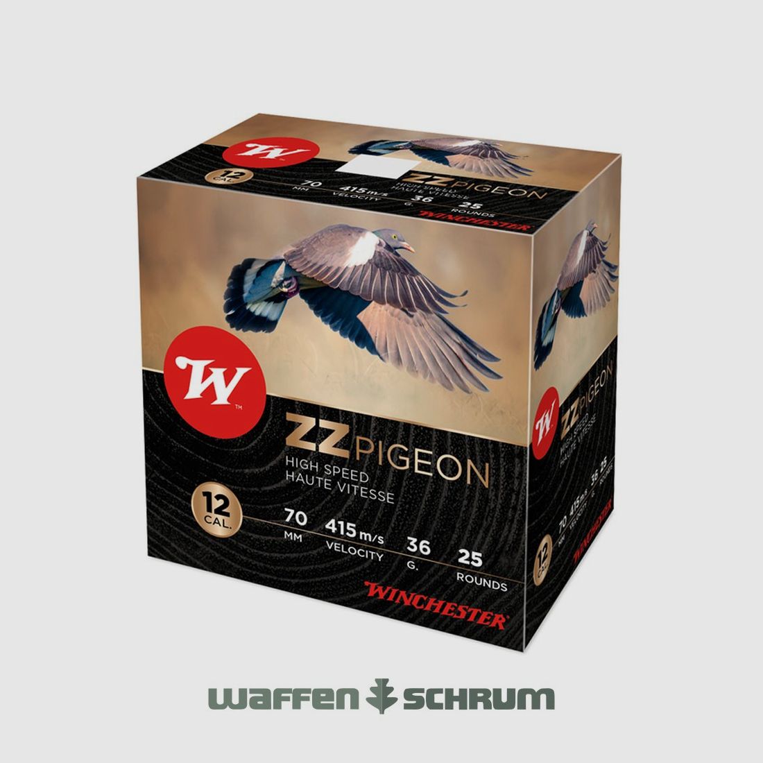 Winchester ZZ Pigeon 12/70 3,1mm - 36g