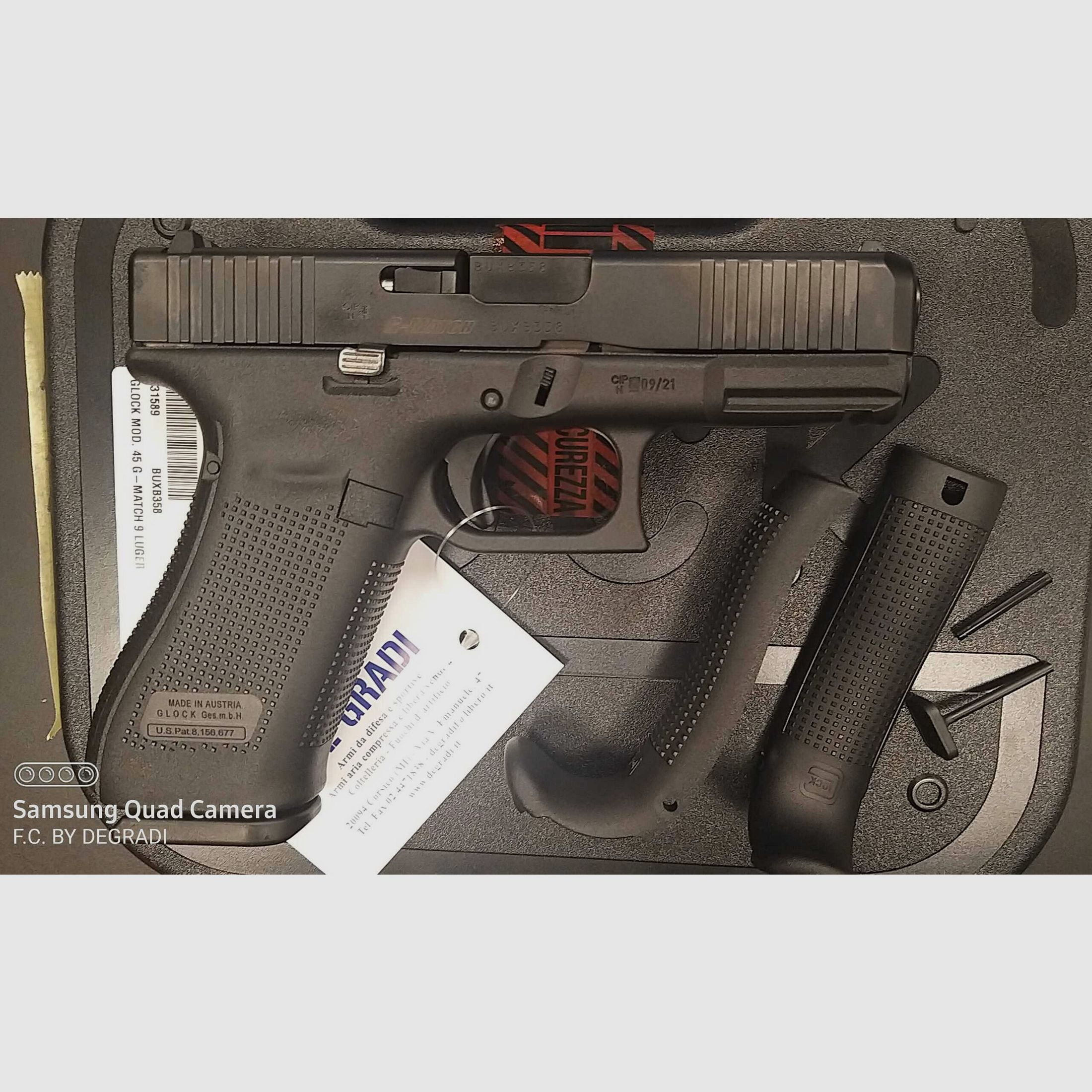 GLOCK MODEL 45 G – MATCH 9 x 19, billede 2 af 4