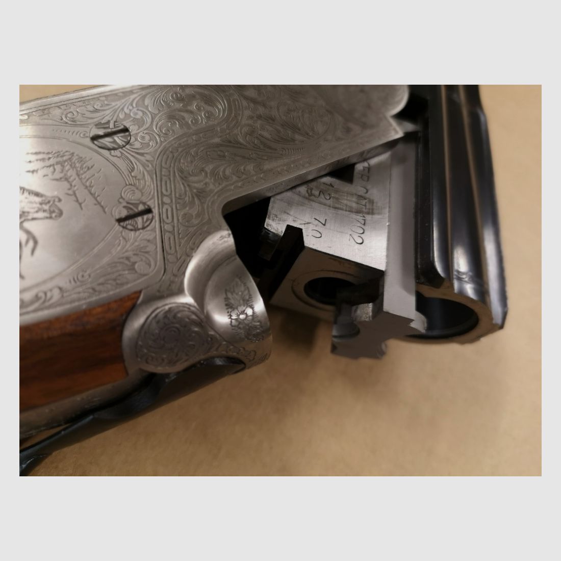 Bock rifle S2000 Luxury 7x65R and 12/70 side lock