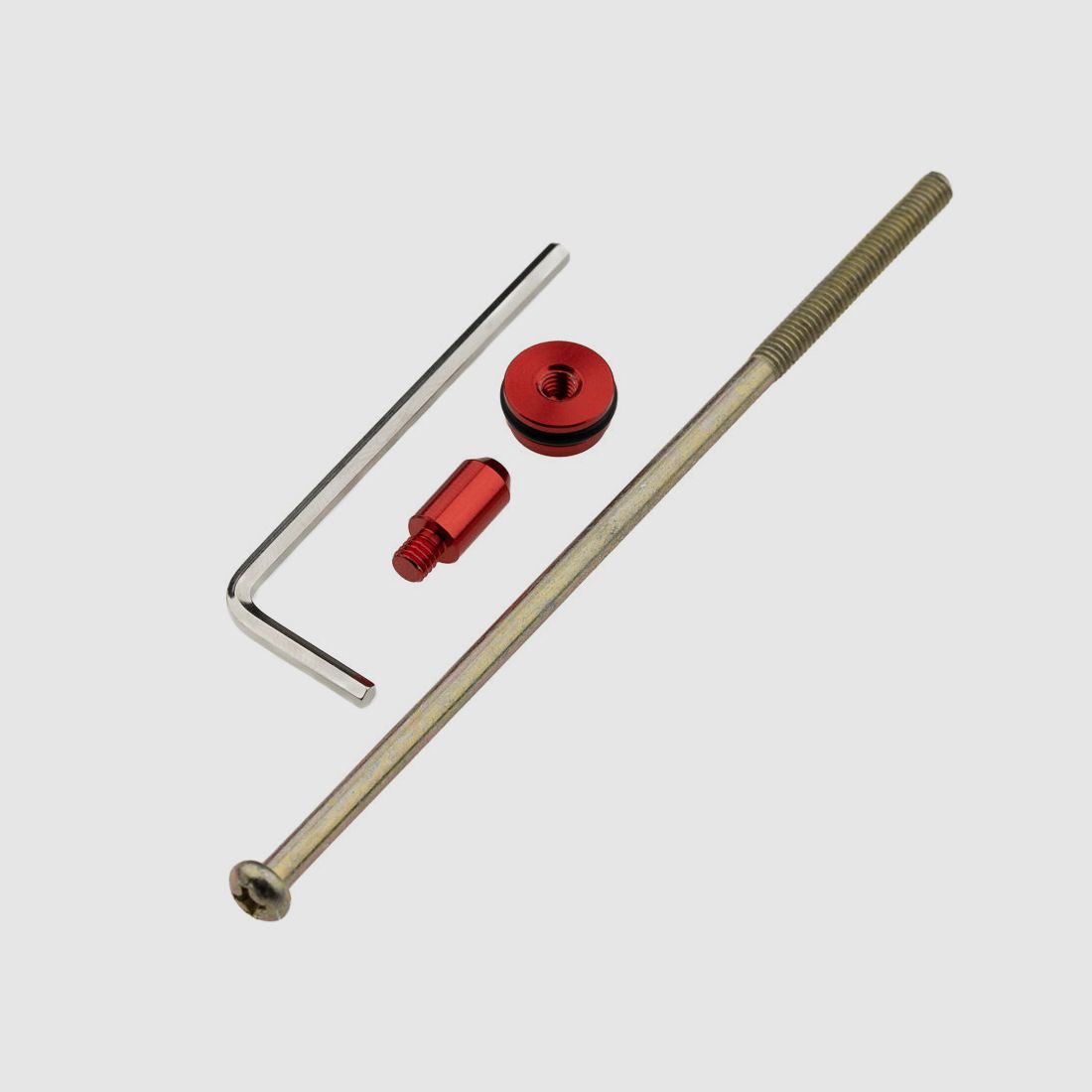 Powerkit.50 V2 pour HDR50 + GEN.2 | Ventil d'exportation | ROT ELOXIERT | Puissance maximale 7,5j Version 20-30J