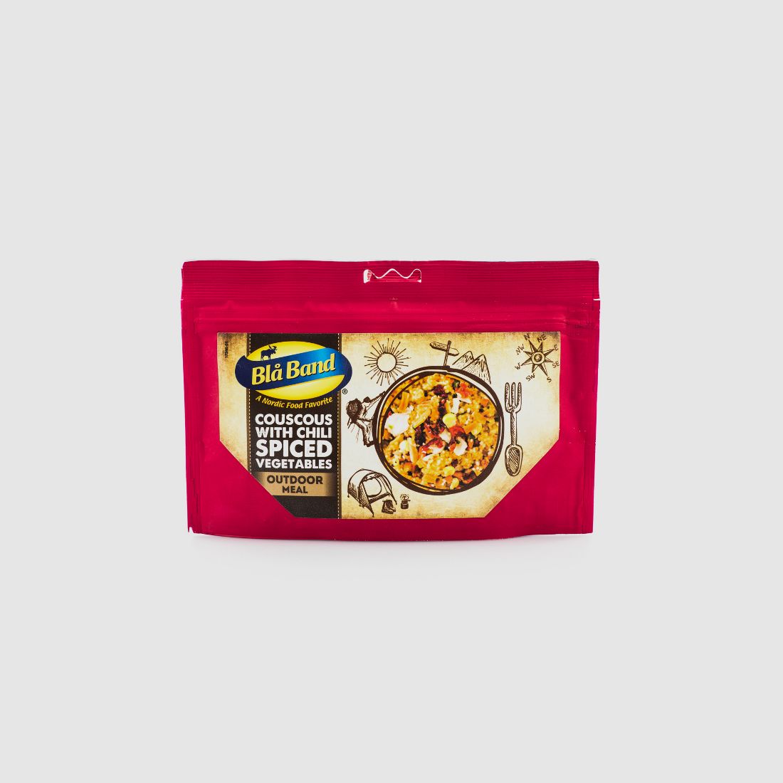 Blå Band Outdoor Meal Couscous mit Chili gewürztem Gemüse
