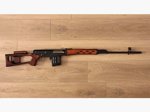 Dekowaffe SVD Dragunow Scharfschützengewehr 7,62 x 54 mm R