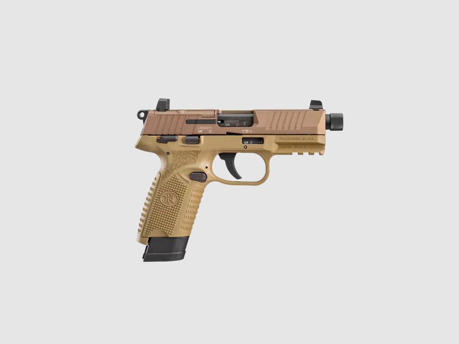 Pistolet FN502 Tactical FDE Cal. 22LR FN HERSTAL, image 1 sur 2