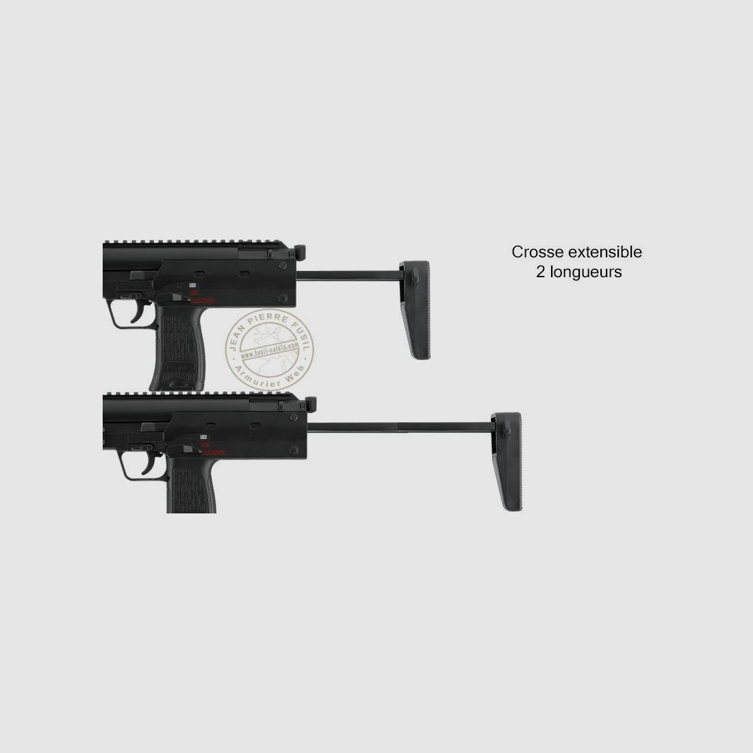 Luftgewehr 4,5 mm HECKLER & KOCH MP7 SD (max. 7,5 Joule), Bild 10 von 10
