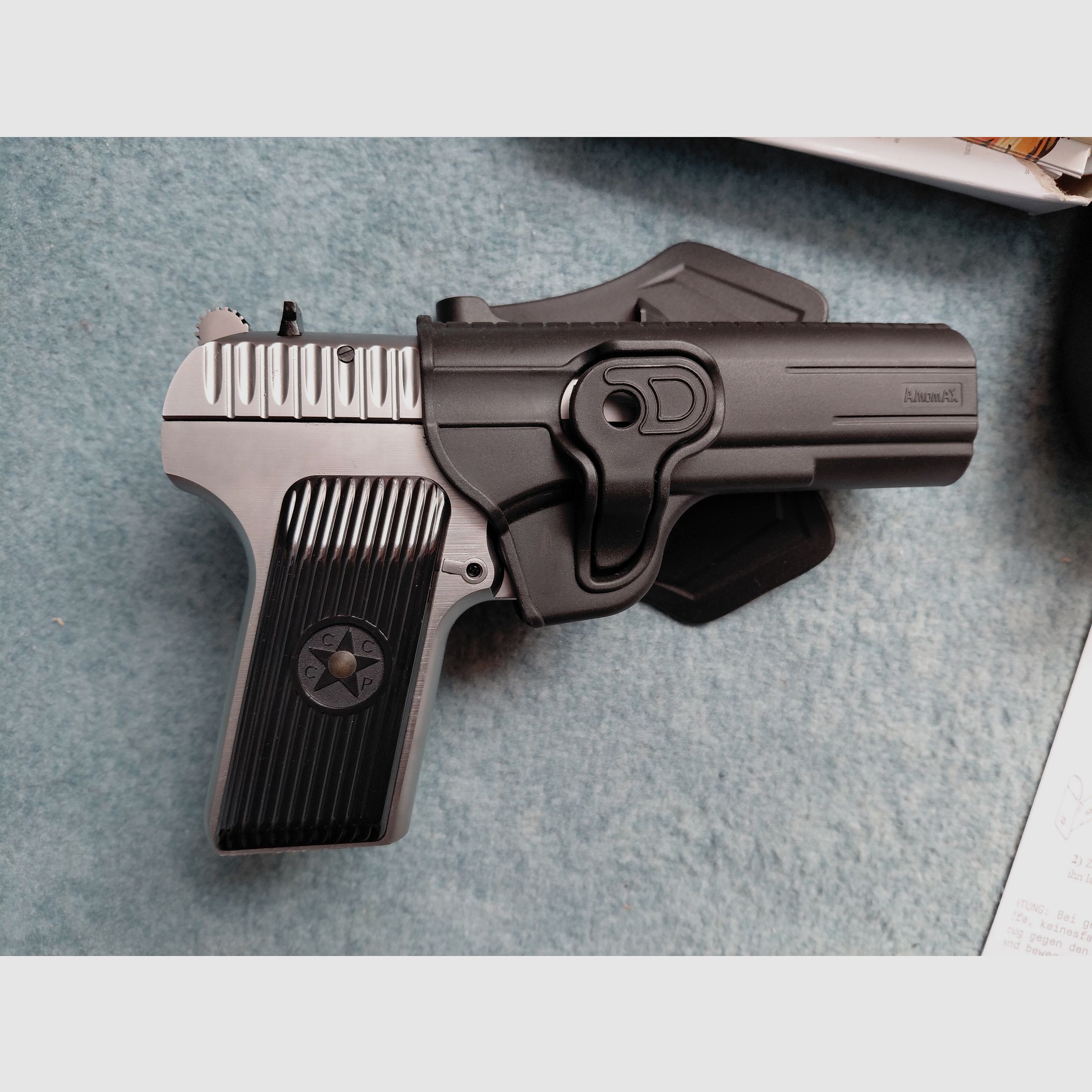 Softair-SET TT-33 Vollmetall 6mm BB (Sowjetunion, UdSSR, Sowjet, Tokarev, CCCP)