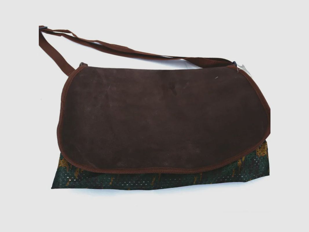 Carnier cuir haute qualité, motif bécasse 38 x 30cm, image 3 sur 4