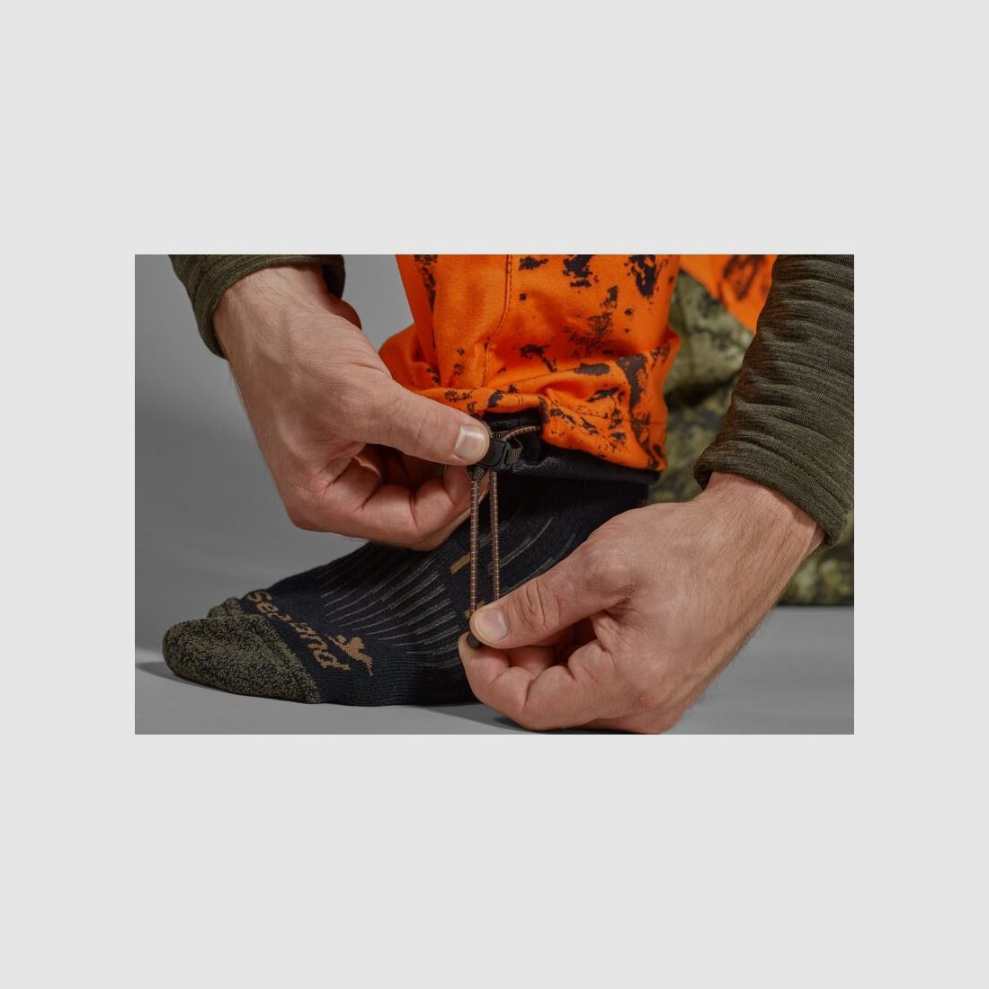 Seeland Vantage Trousers InVis green/orange blaze