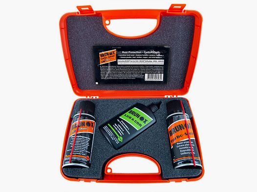 Set regalo Brunox per la cura delle armi
