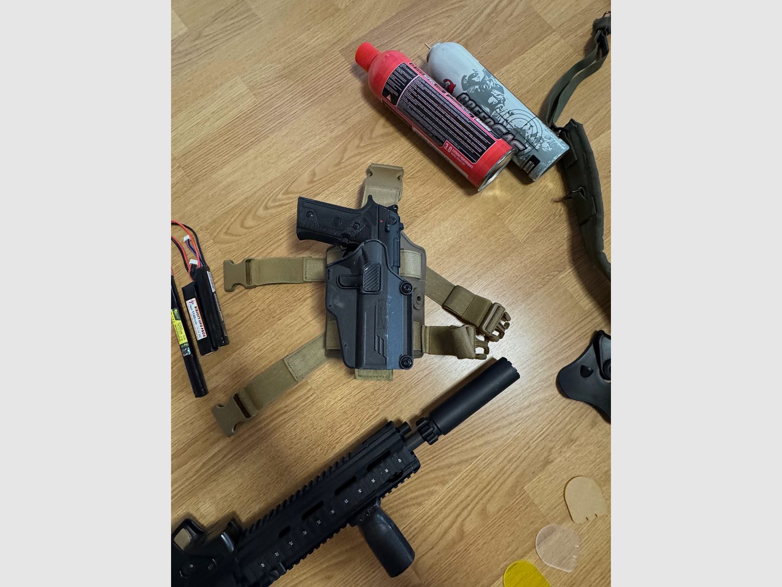 HK416 S-AEG FULLL METALL Umarex & Beretta M9 Greengas Full Metall 